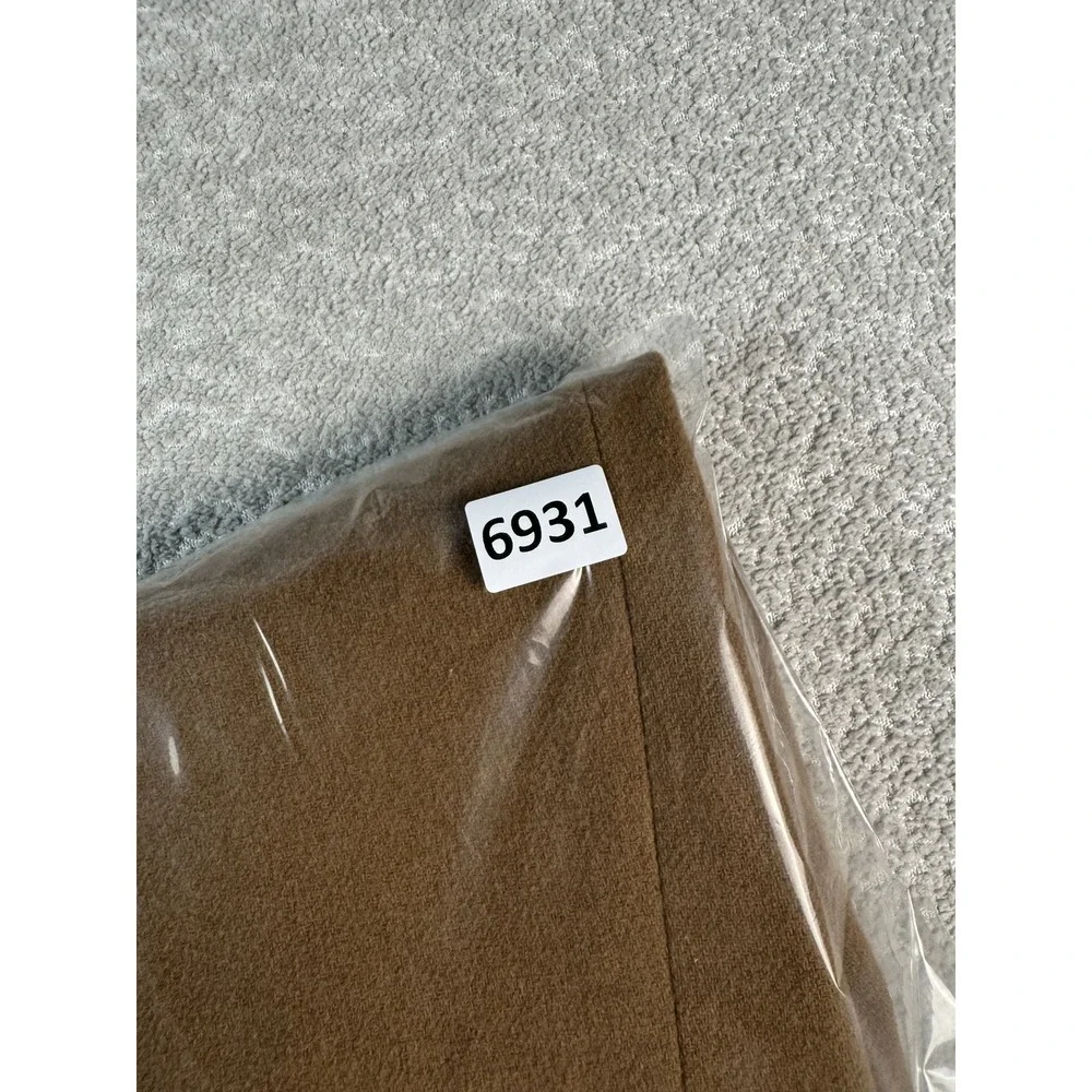 J Crew Mercantile Skirt Womens 0 Petite‎ Brown Wool Blend Classic Career Work